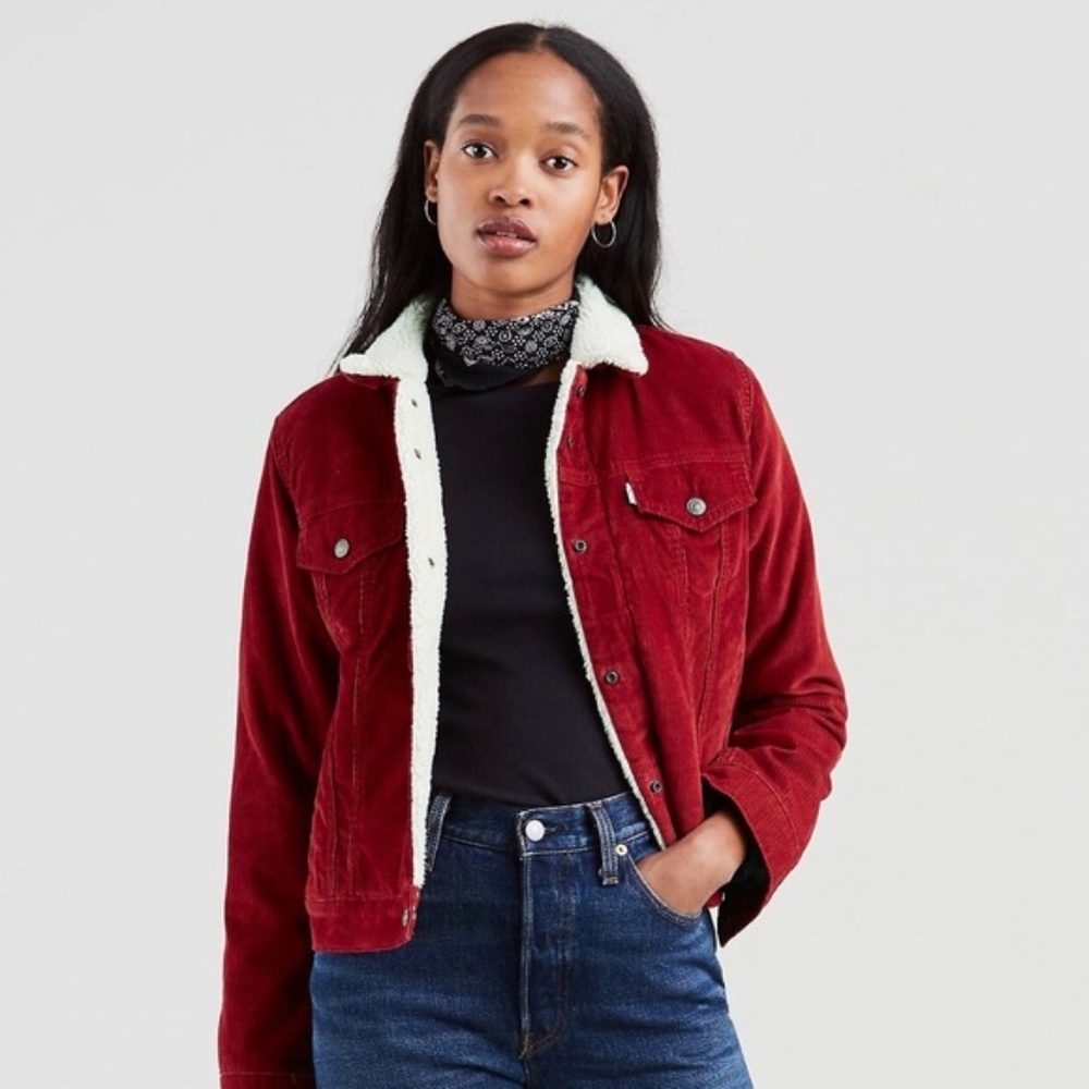 Levi Sherpa Trucker Jacket